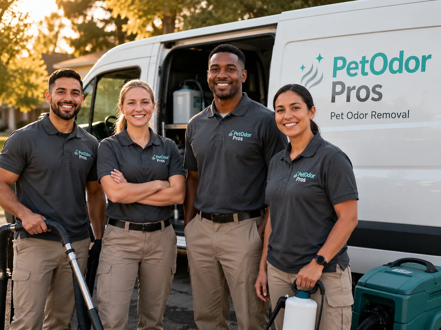 Pet Odor Removal team serving Holden, MA